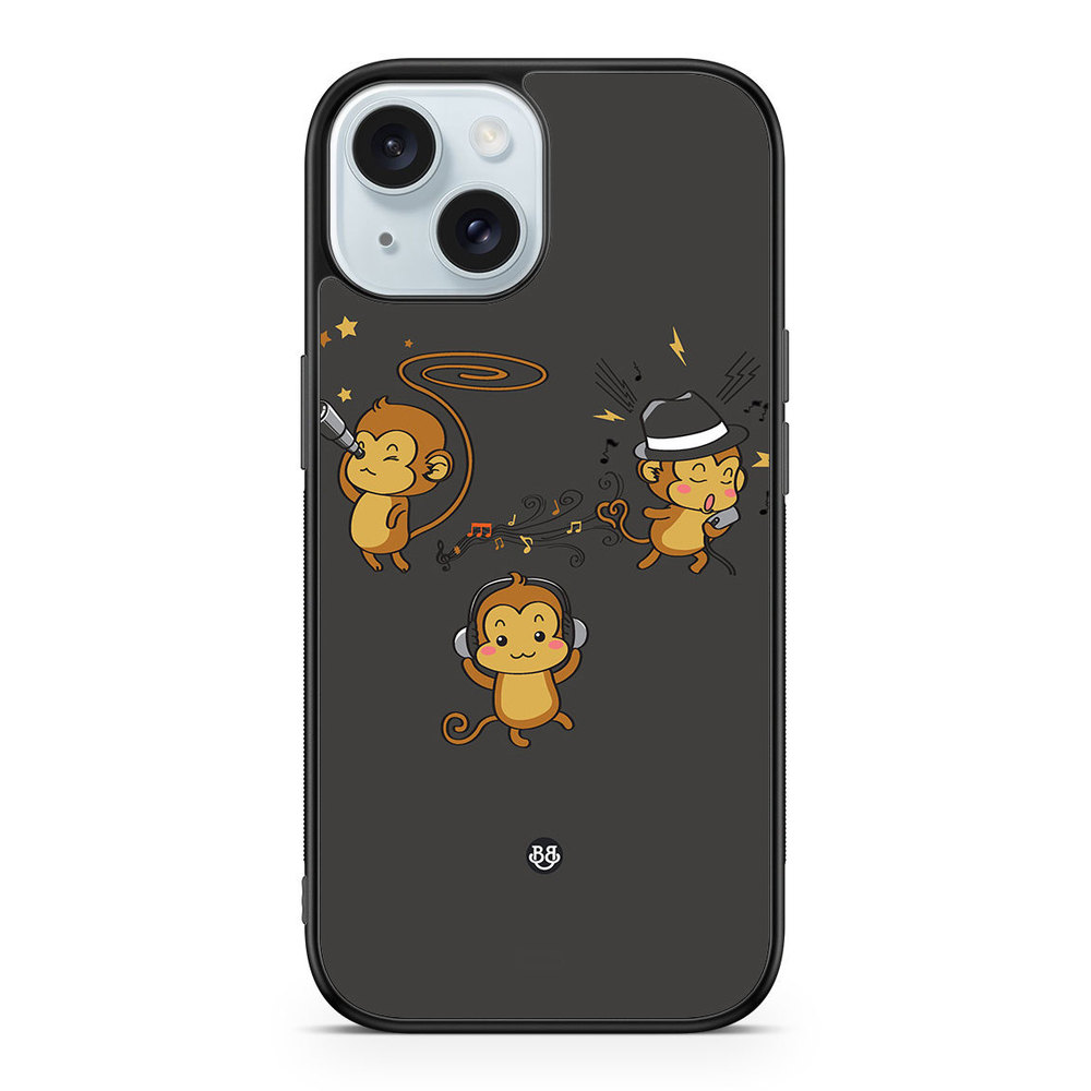 iPhone 15 Case - Three Monkeys