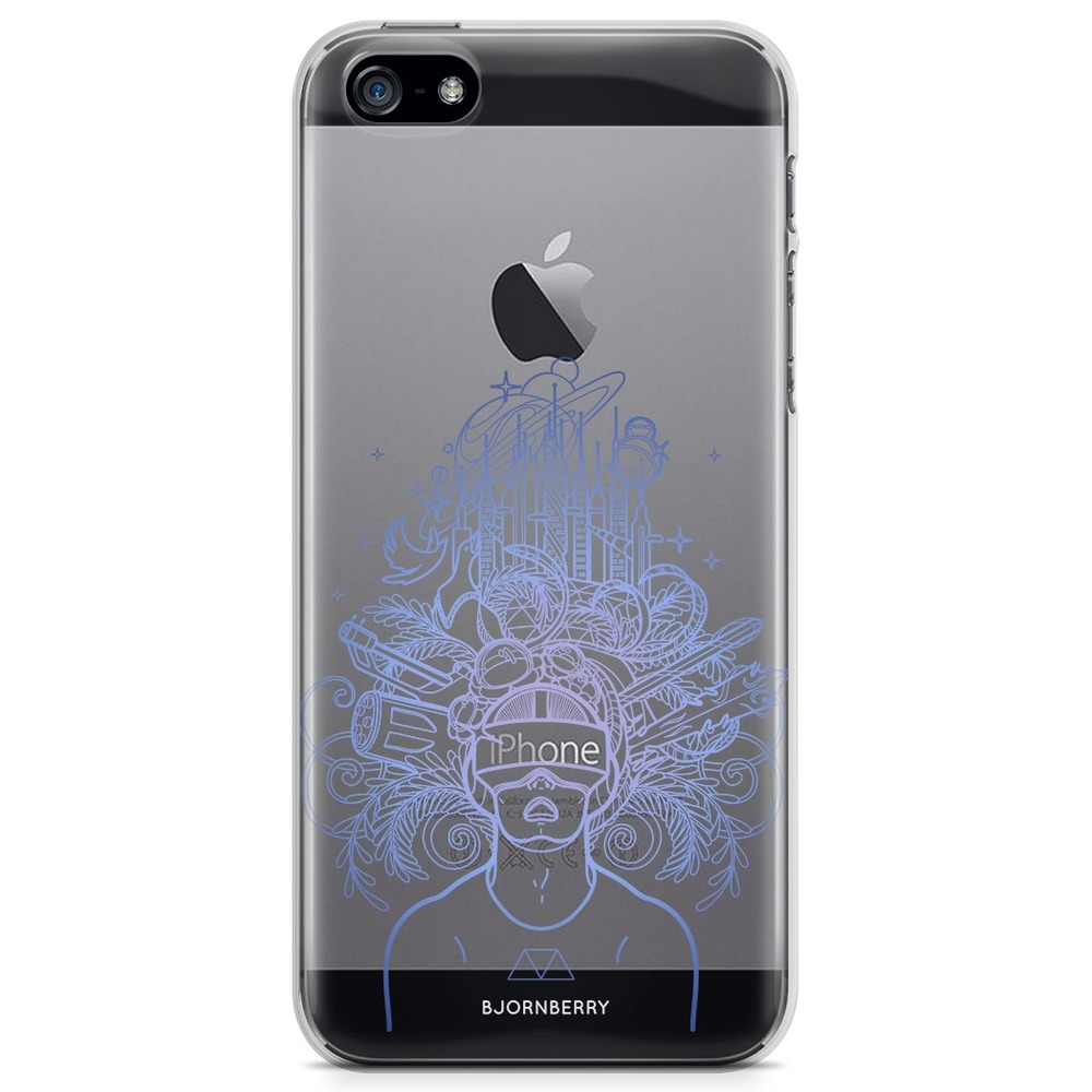 iPhone 5/5S/SE (2016) TPU Case - Virtual Reality