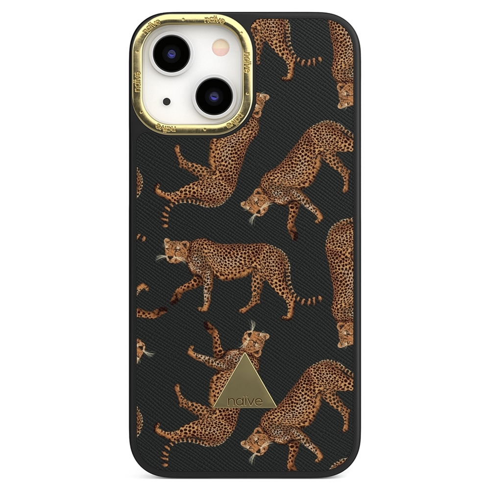 Naive iPhone 13 Mini Case - Cheetah