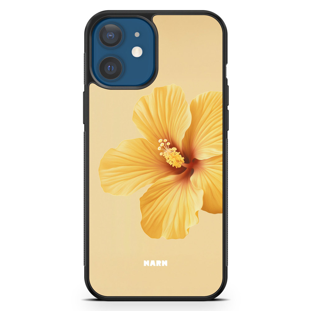 iPhone 12 Mini Case - Hibiscus Era - Lemon