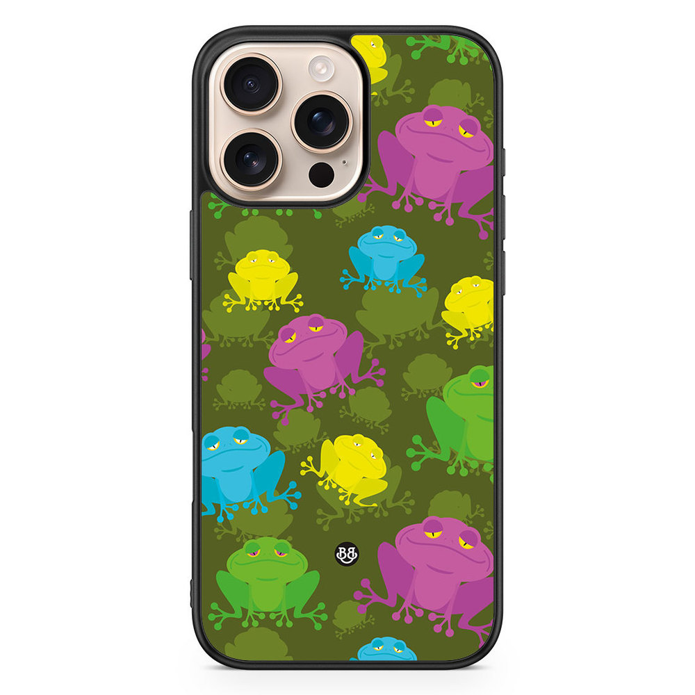 iPhone 16 Pro Max Case - Frogs