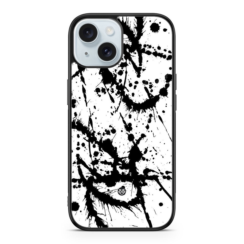iPhone 15 Case - Black Blot
