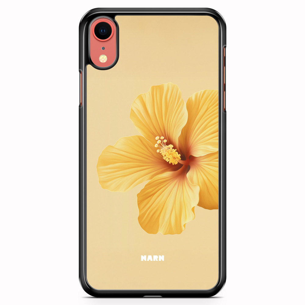 iPhone XR Case - Hibiscus Era - Lemon