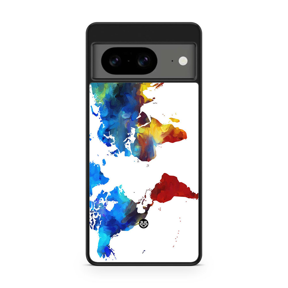 Google Pixel 8 Case - World Map