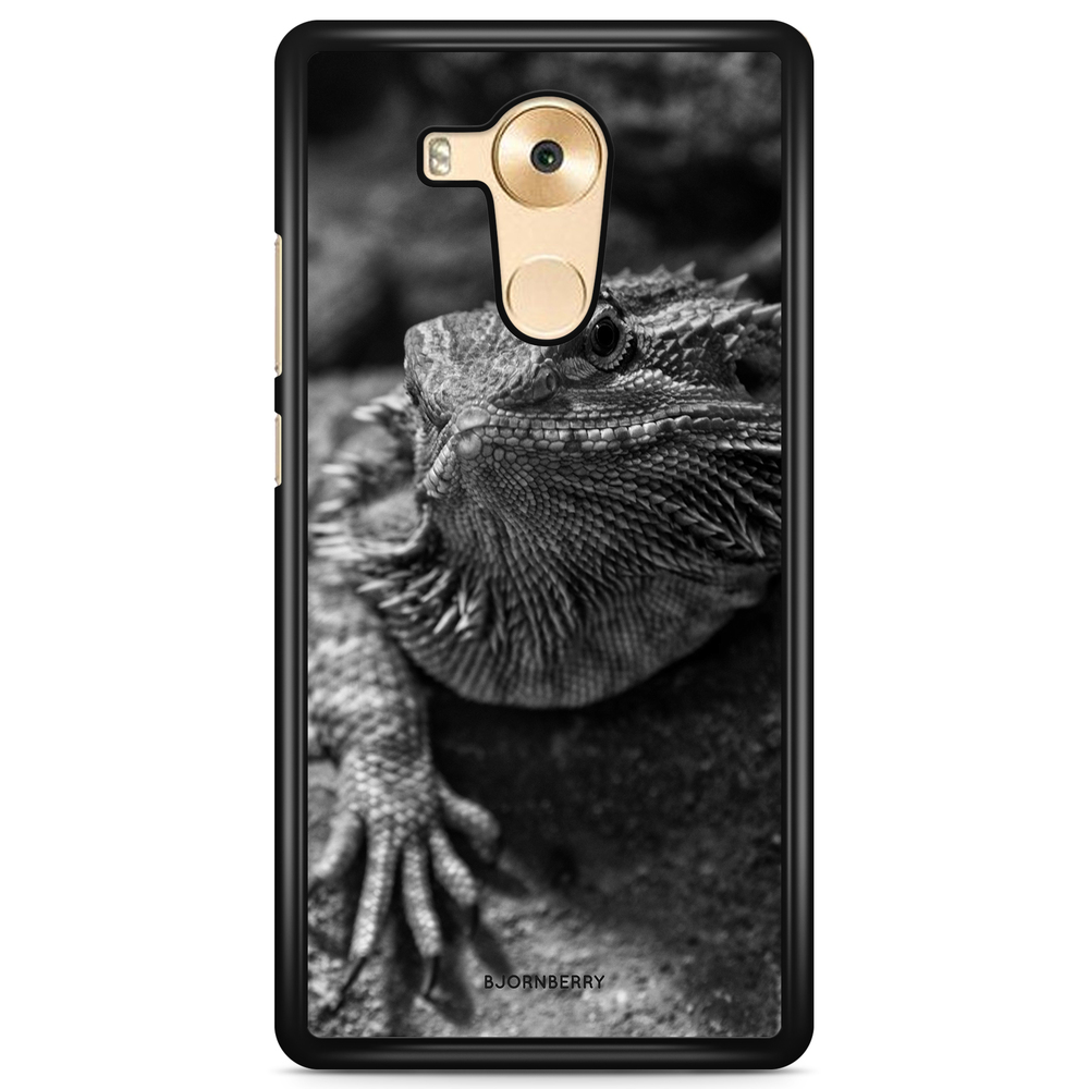 Huawei Mate 9 Case - Black/White Lizard