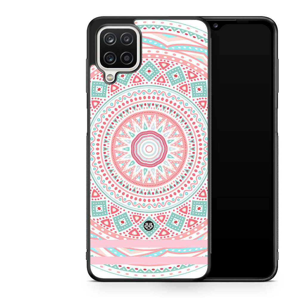 Samsung Galaxy A12 Case - Pastel Mandala