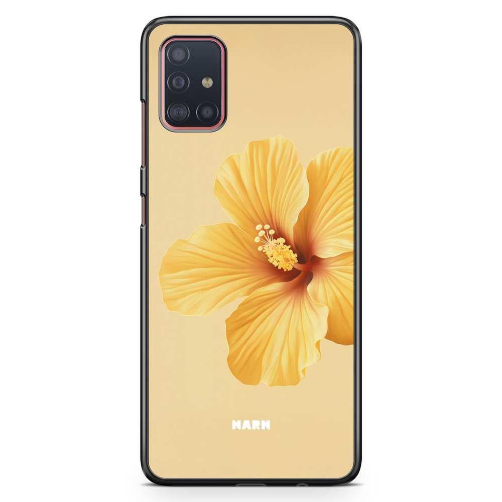 Samsung Galaxy A51 Case - Hibiscus Era - Lemon
