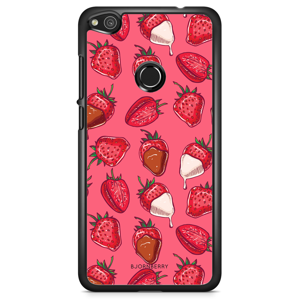 Huawei Honor 8 Lite Case - Strawberry Chocolate