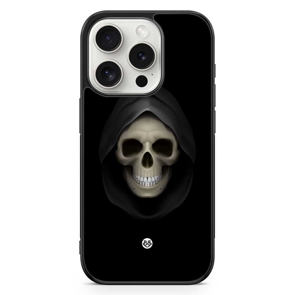 iPhone 15 Pro Case - Black Skull