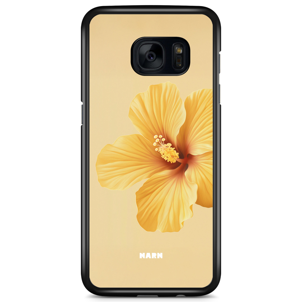 Samsung Galaxy S7 Case - Hibiscus Era - Lemon