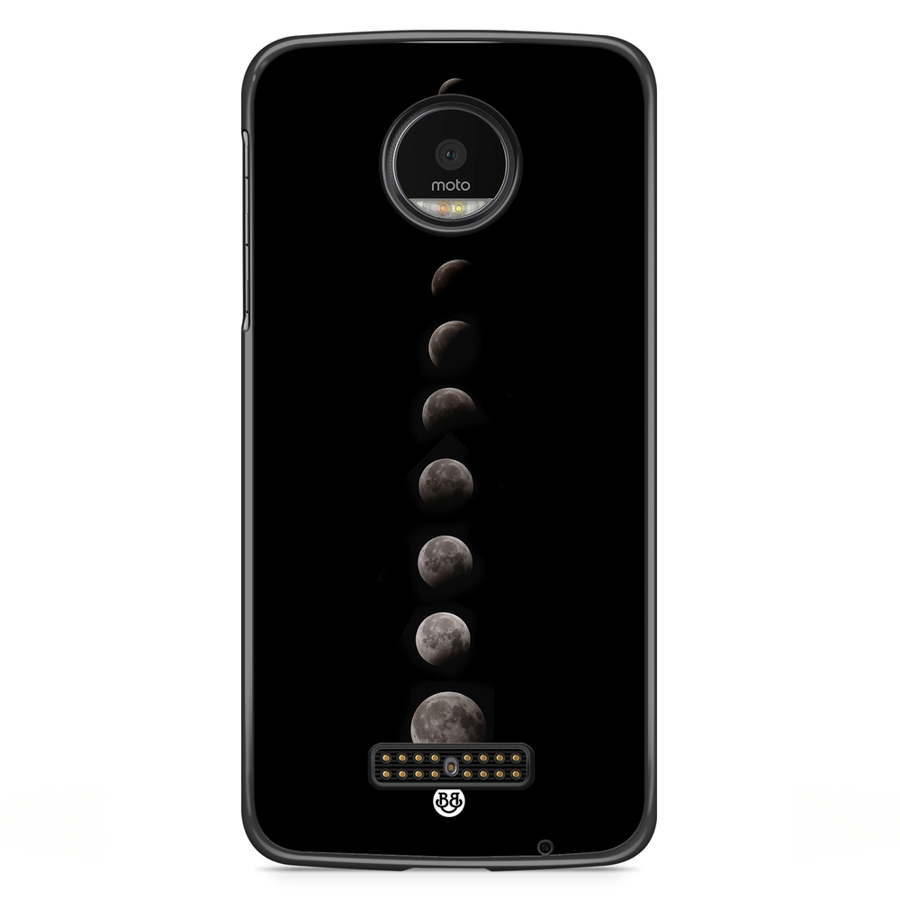 Moto Z2 Play Case - Moon Phases