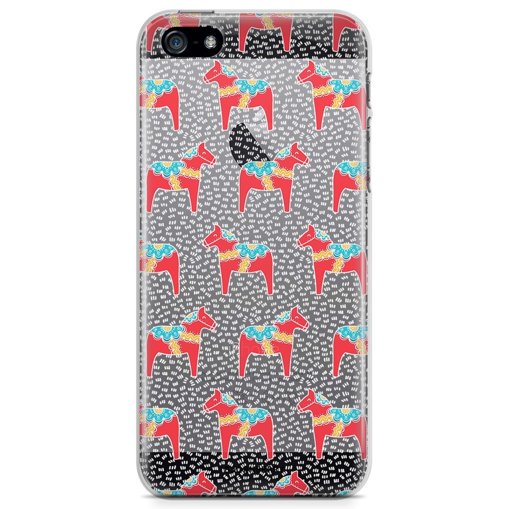 iPhone 5/5S/SE (2016) TPU Case - Dala horse