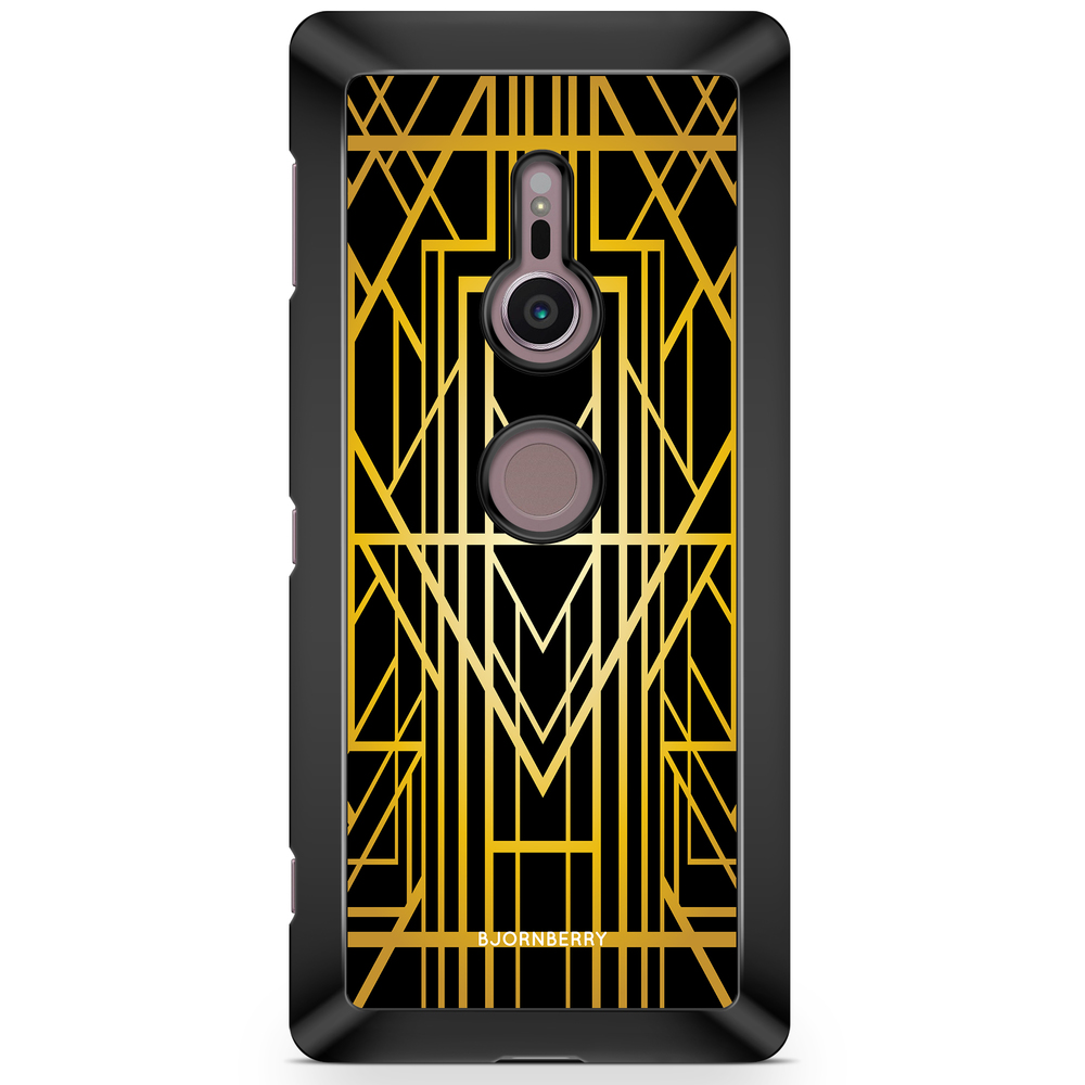 Sony Xperia XZ2 Case  - Golden Pattern