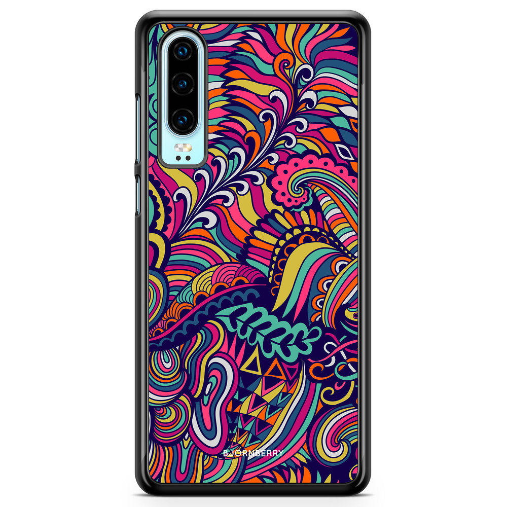 Huawei P30 Case - Abstract Floral