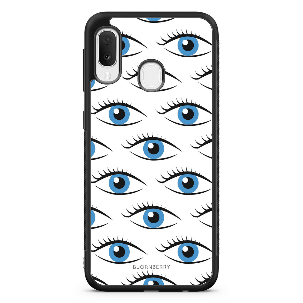 Samsung Galaxy A20e Case - Blue Eyes