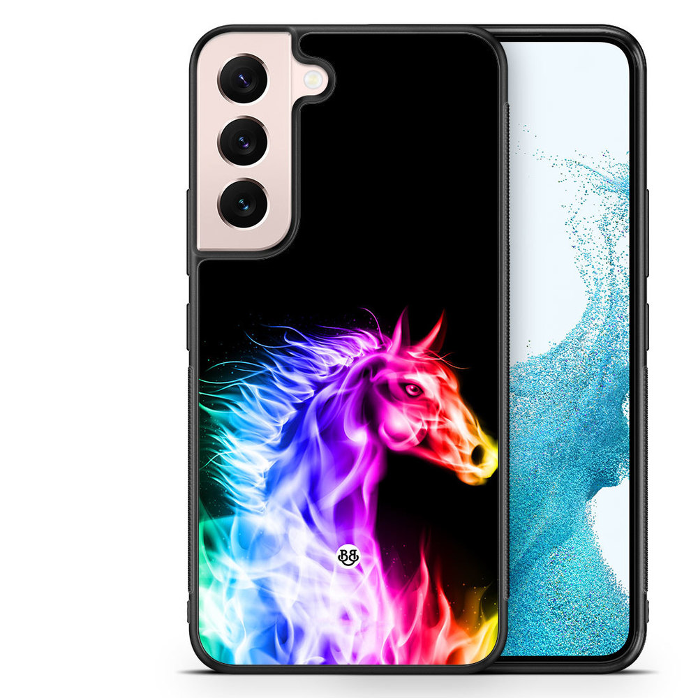 Samsung Galaxy S22 5G Case - Flames Horse