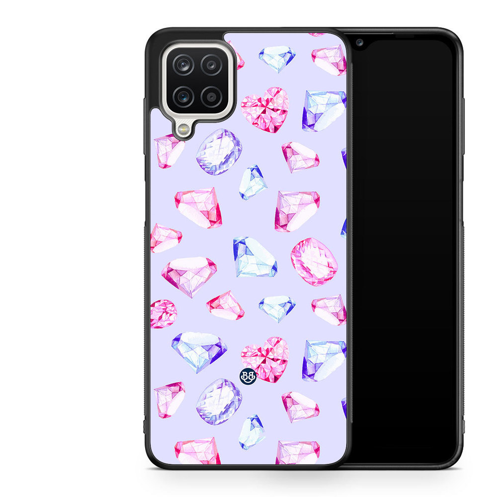 Samsung Galaxy A12 Case - Diamonds