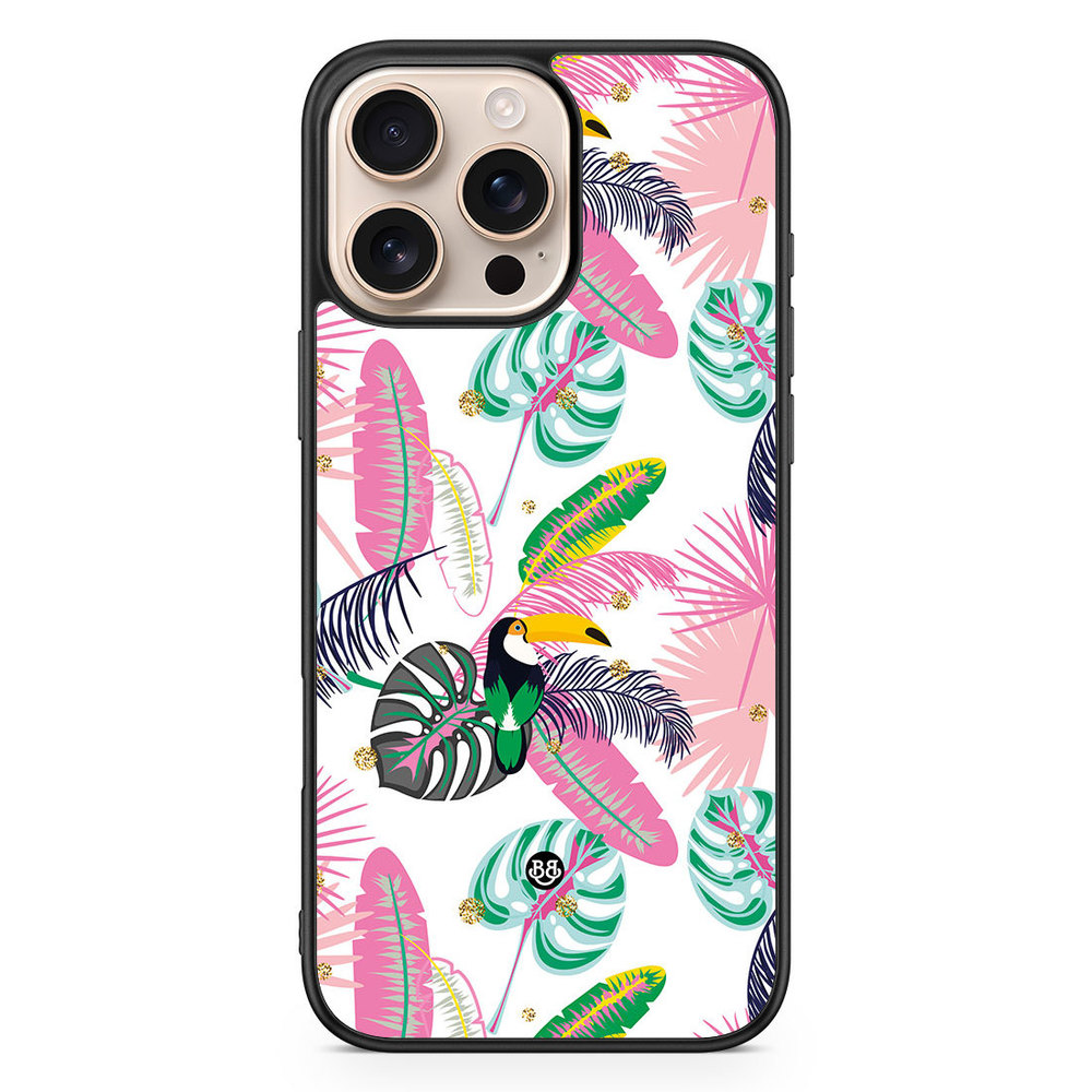 iPhone 16 Pro Max Case - Tropical Pattern