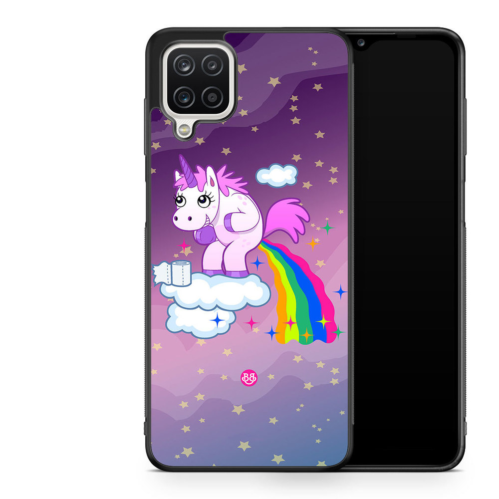 Samsung Galaxy A12 Case - Pooping Unicorn