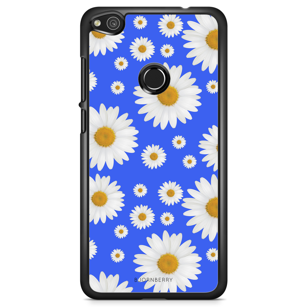 Huawei Honor 8 Lite Case - Blue Daisy Flowers