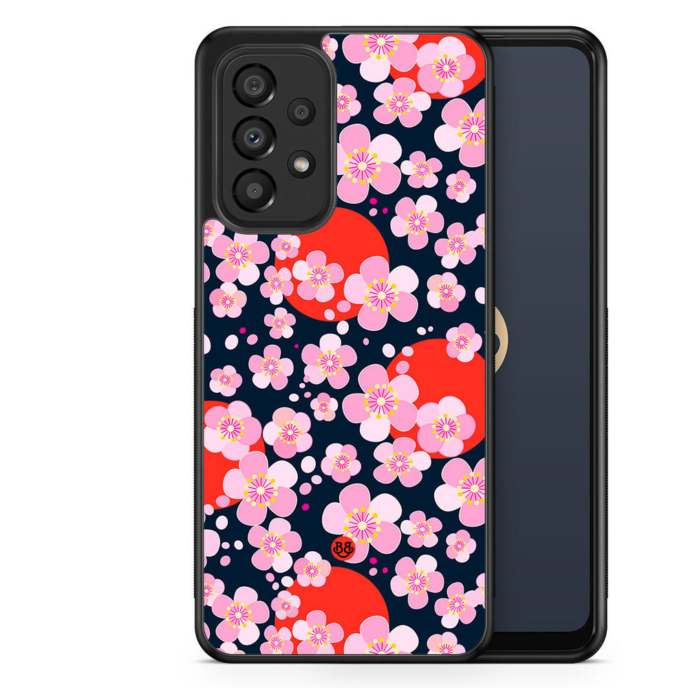 Samsung Galaxy A33 5G Case - Japanese Flowers