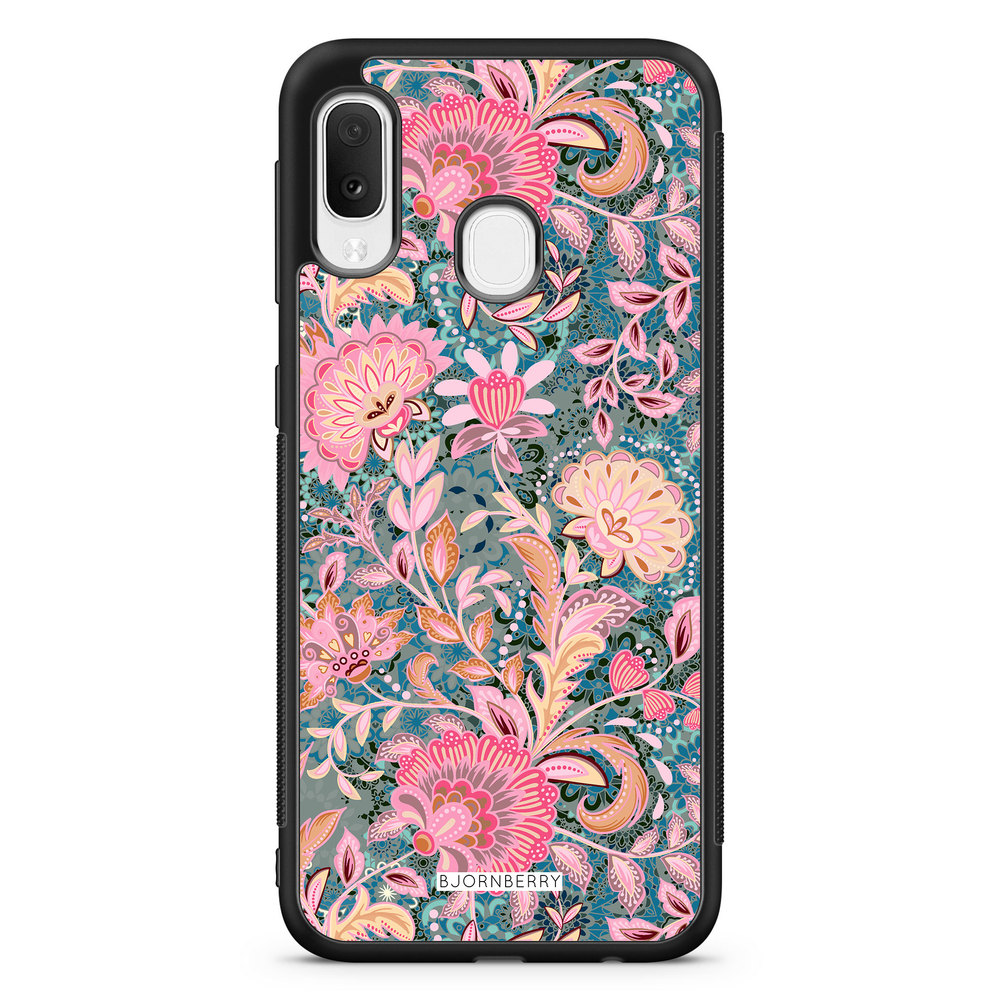 Samsung Galaxy A20e Case - Fantasy Flowers
