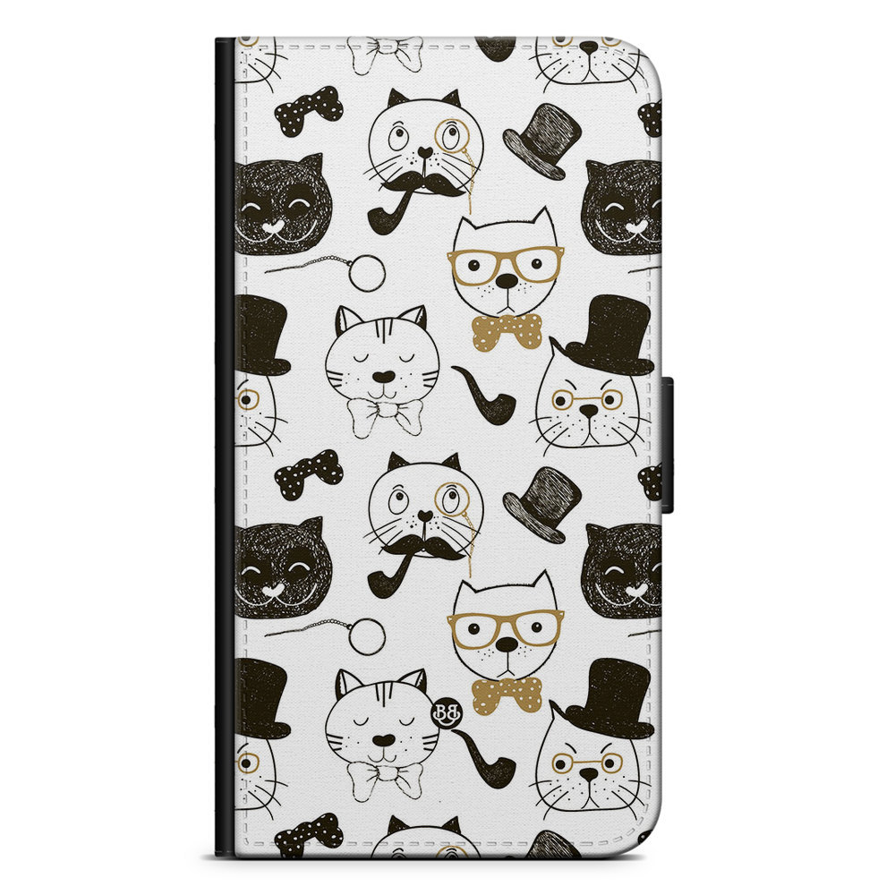 Xiaomi 12 Pro Wallet Case - Cartoon cats