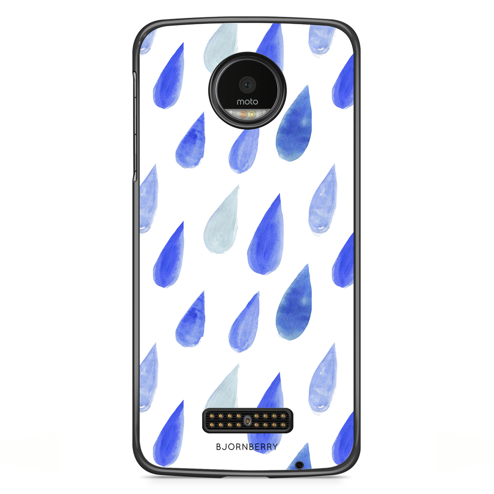 Motorola Moto Z Skal - Regndroppar