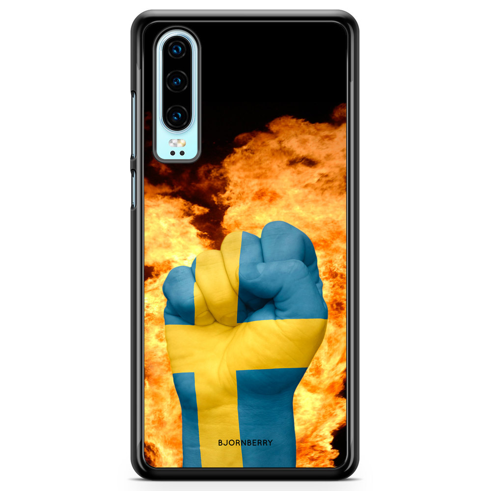 Huawei P30 Case - Sweden Hand