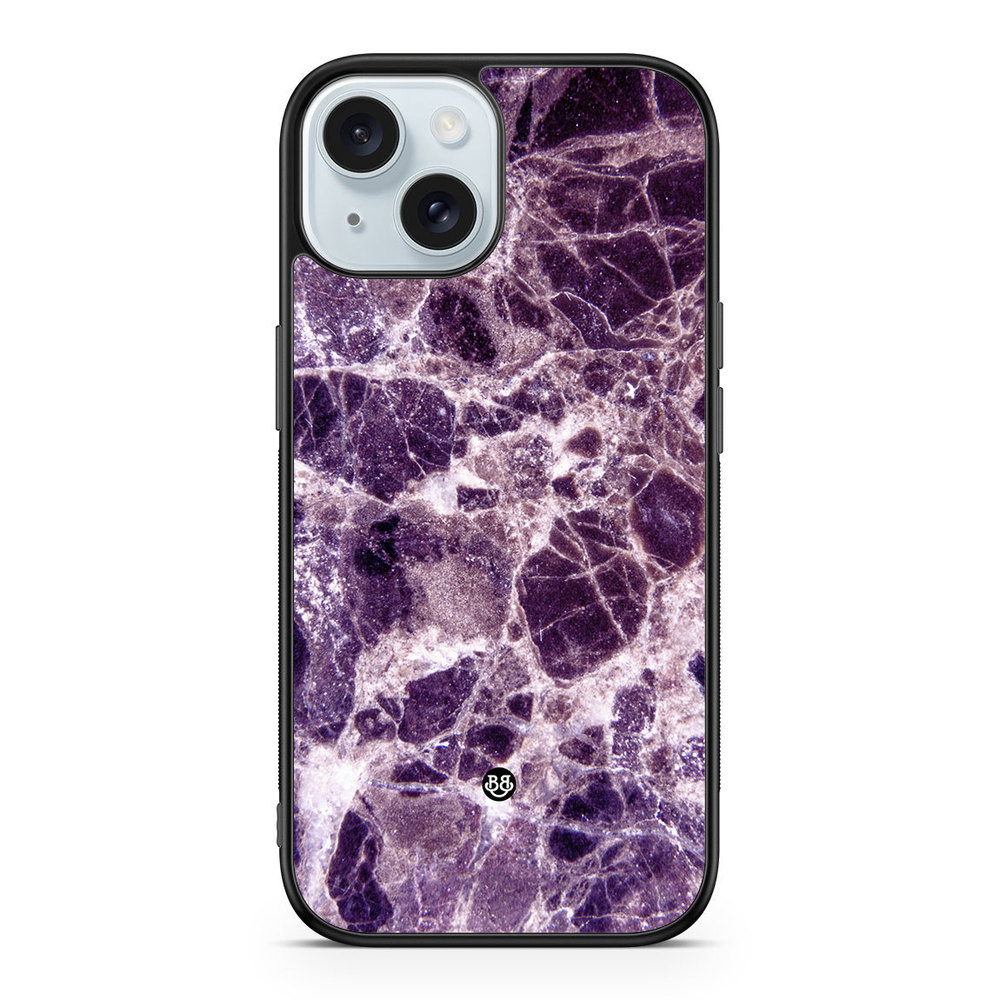 iPhone 15 Case - Purple Marble
