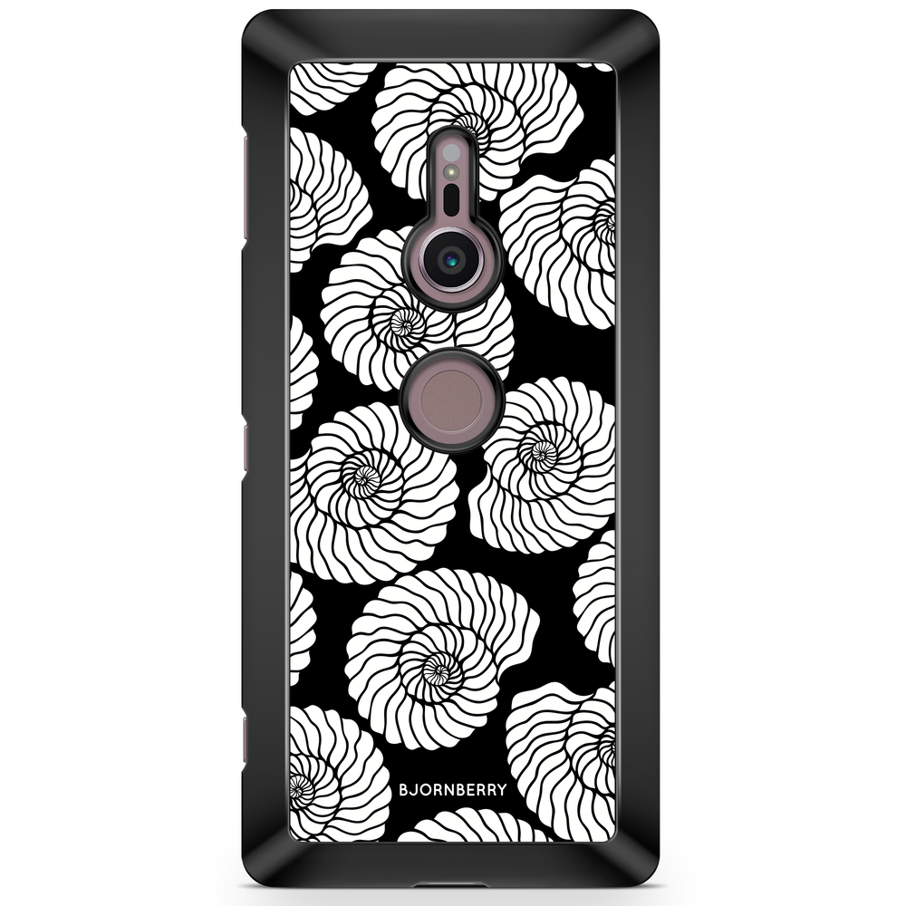 Sony Xperia XZ2 Case  - Seashell BW