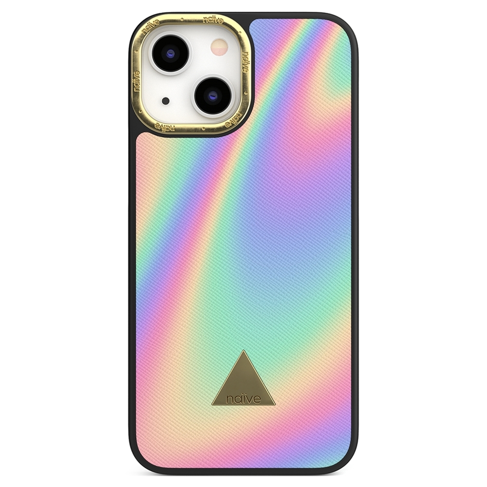 Naive iPhone 13 Mini Case - Rainbow