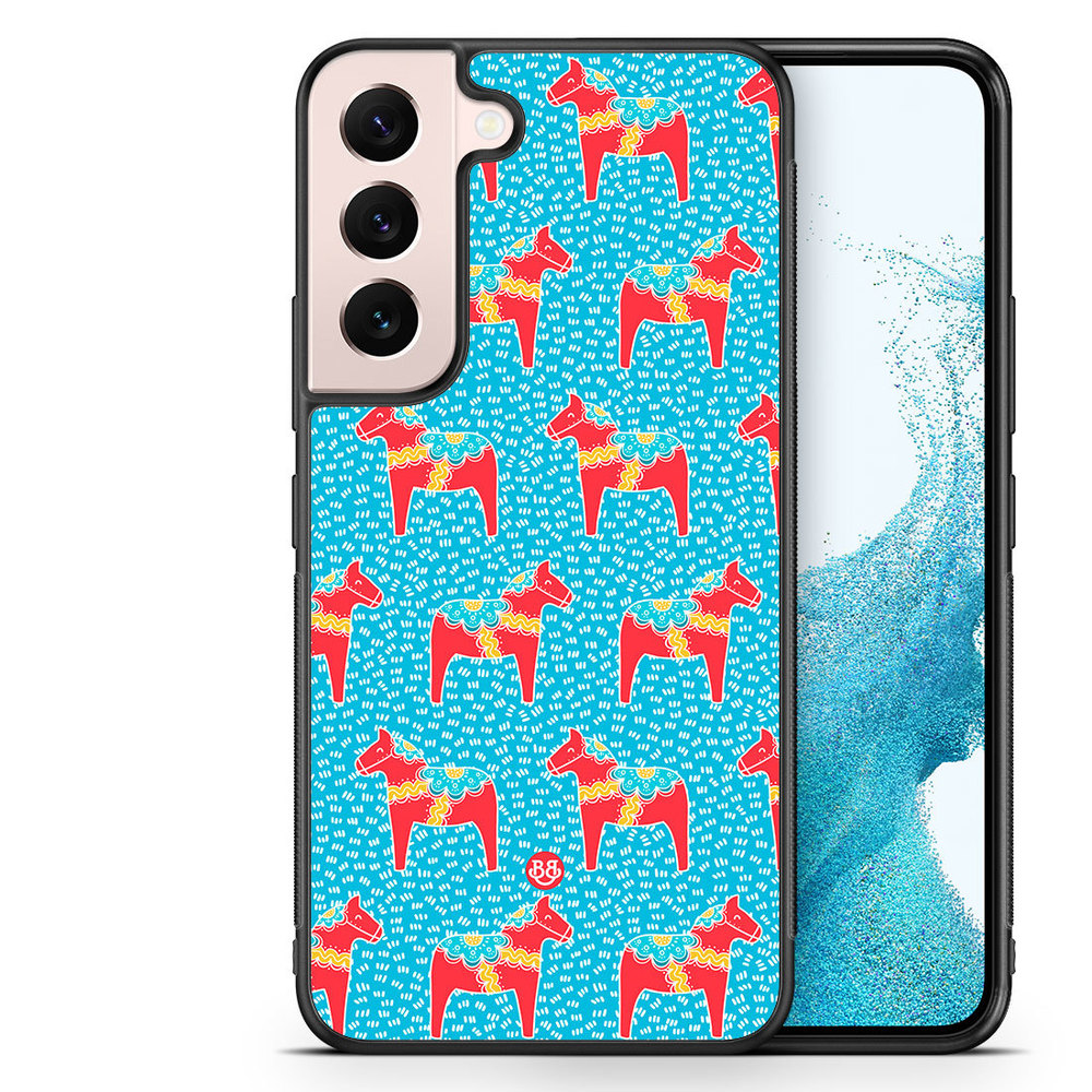 Samsung Galaxy S22 5G Case - Dala horse Pattern