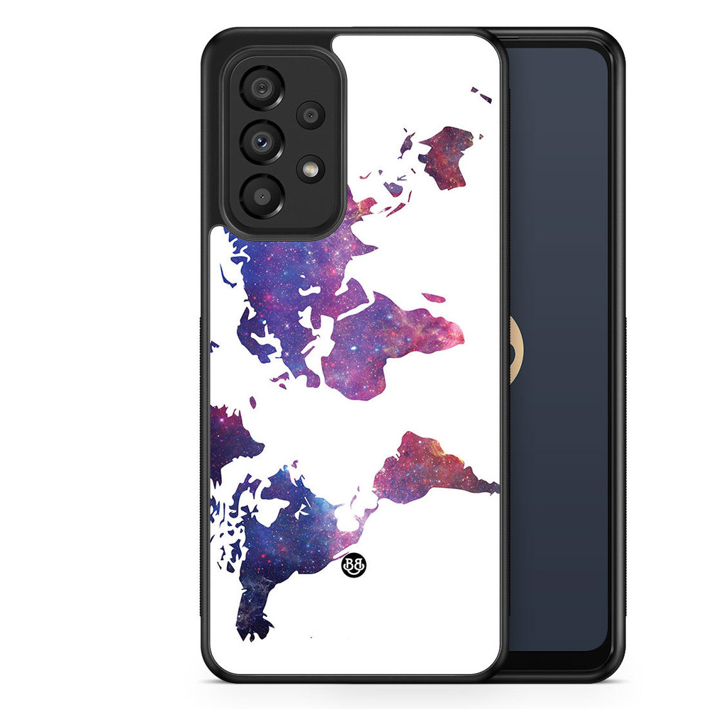 Samsung Galaxy A33 5G Case - World Map Space