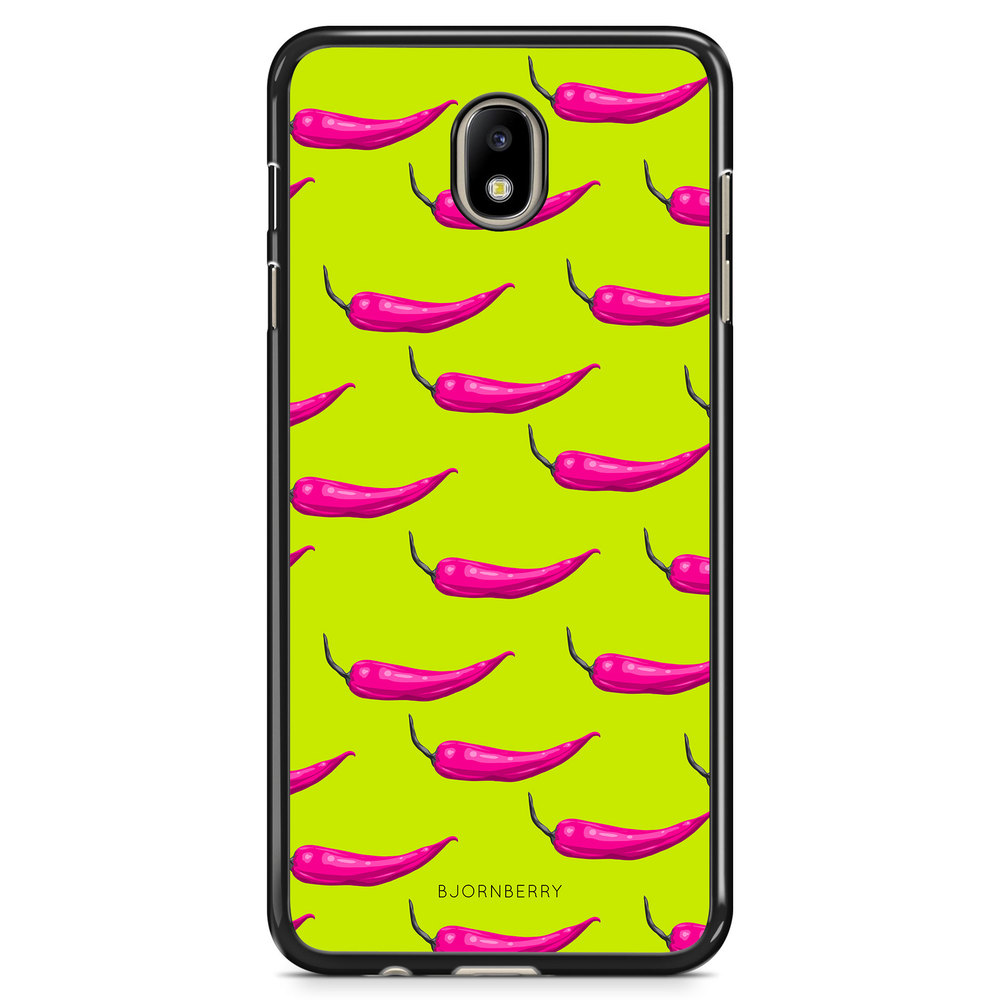 Samsung Galaxy J7 (2017) Case - Chilli Pattern