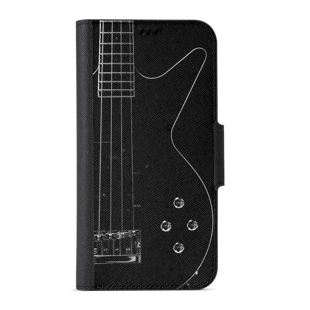 Naive Samsung Galaxy S7 Wallet Case- Guitar