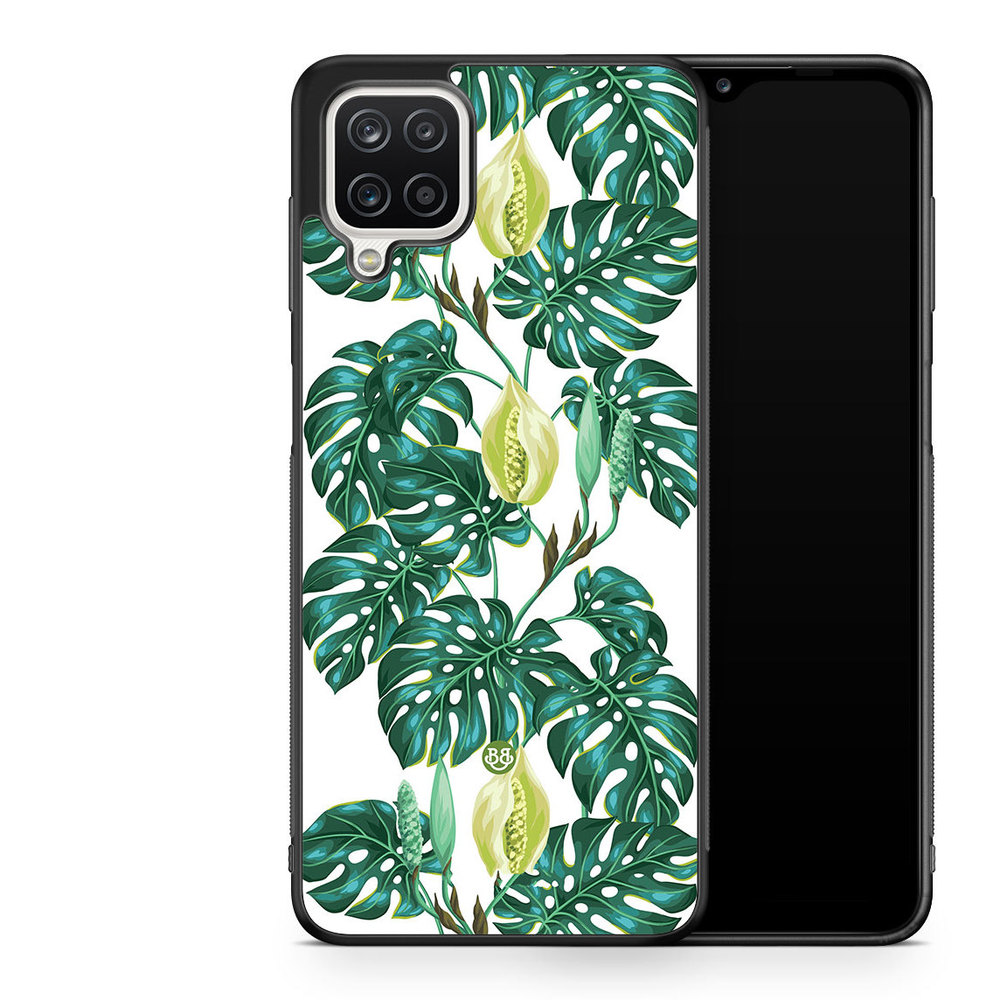 Samsung Galaxy A12 Case - Monstera