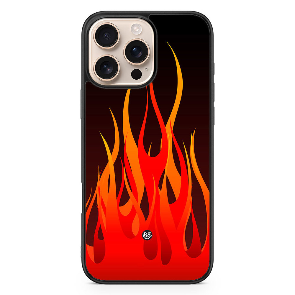 iPhone 16 Pro Max Case - Flames