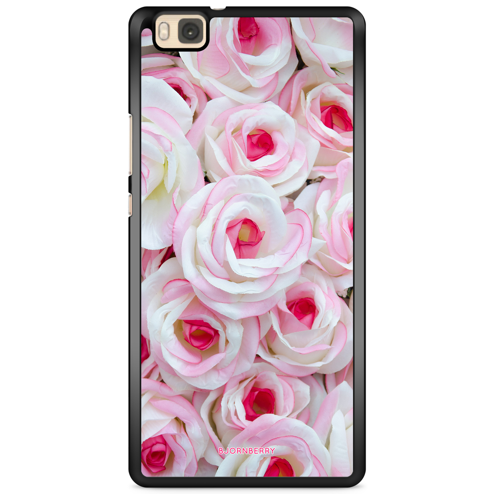 Huawei P8 Lite Case - Pink Roses