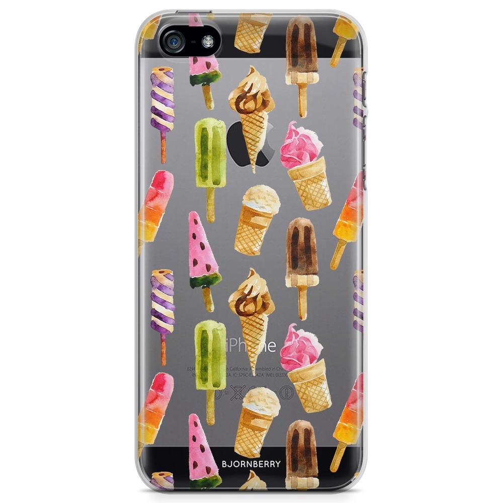 iPhone 5/5S/SE (2016) TPU Case - Ice cream