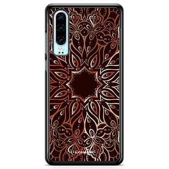 Huawei P30 Skal - Bronze Mandala