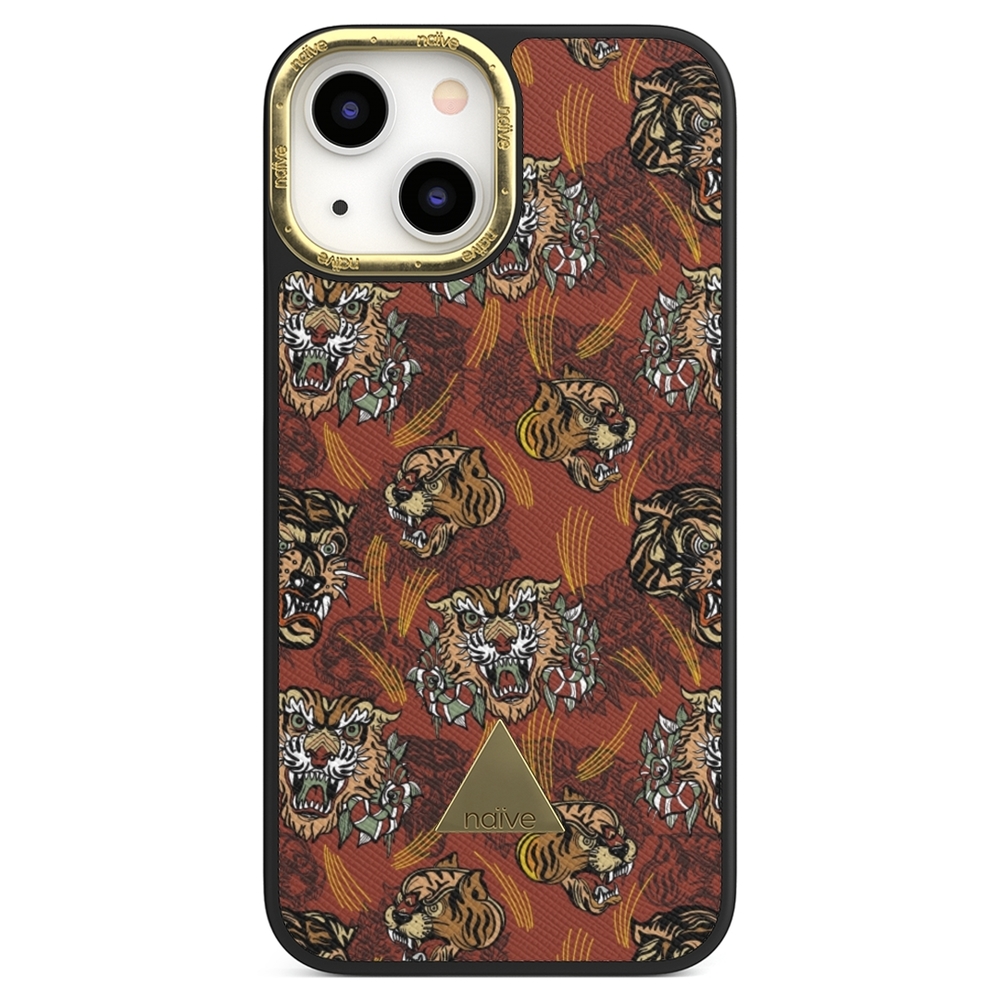 Naive iPhone 13 Mini Case - Tigers