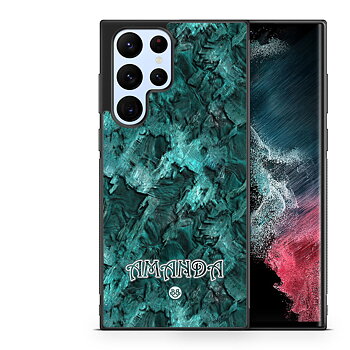 Samsung Galaxy S22 Ultra 5G Custom Case - Green Name
