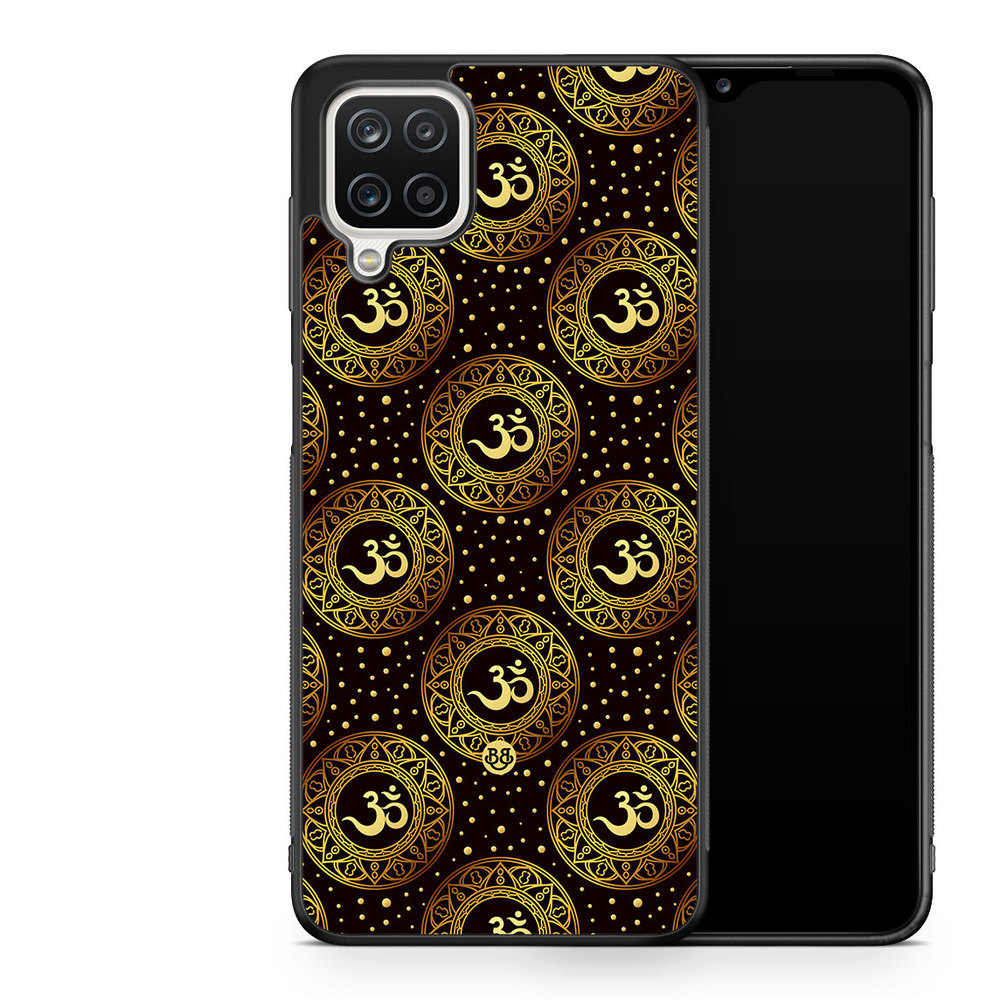 Samsung Galaxy A12 Case - Om Pattern