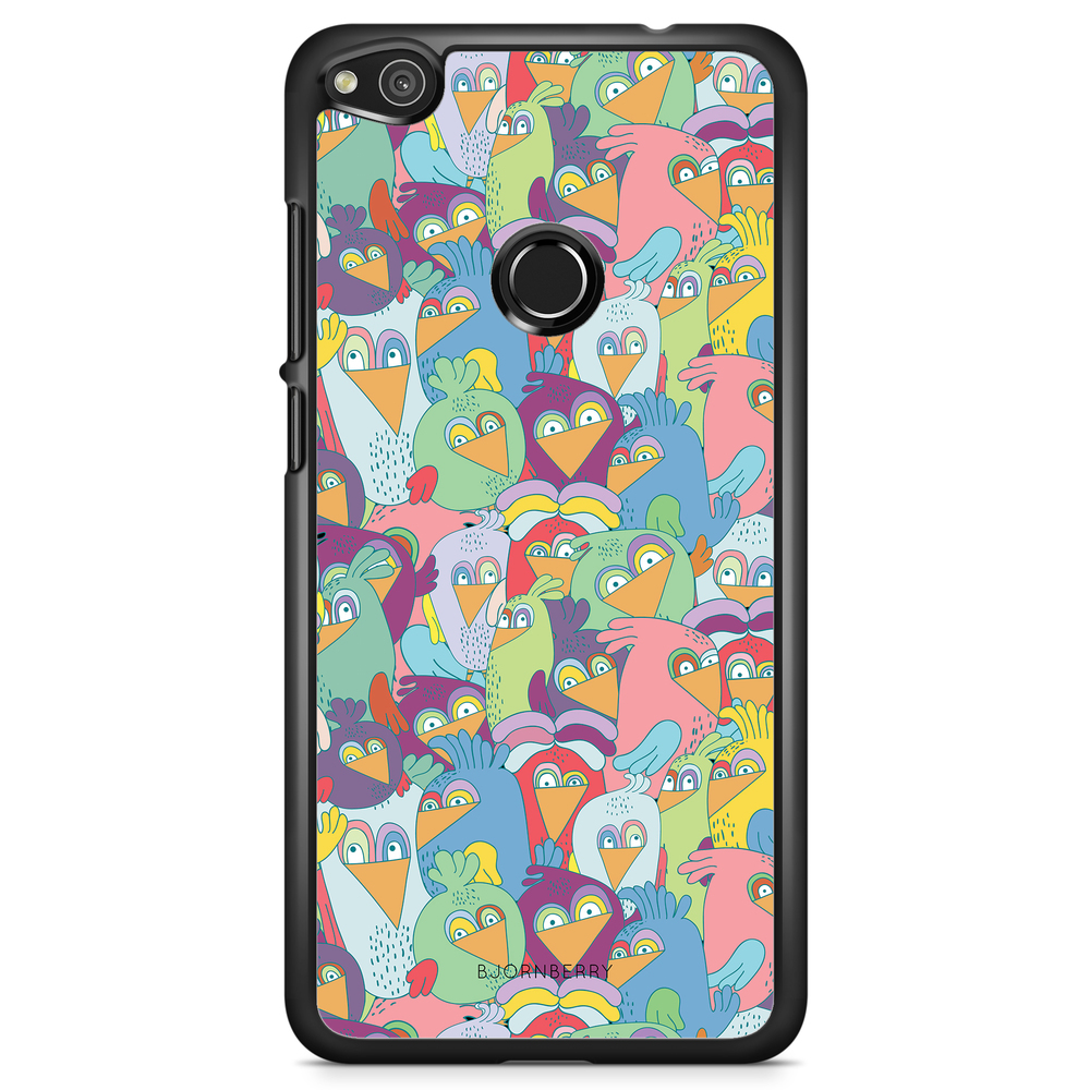 Huawei Honor 8 Lite Case - Cartoon Birds