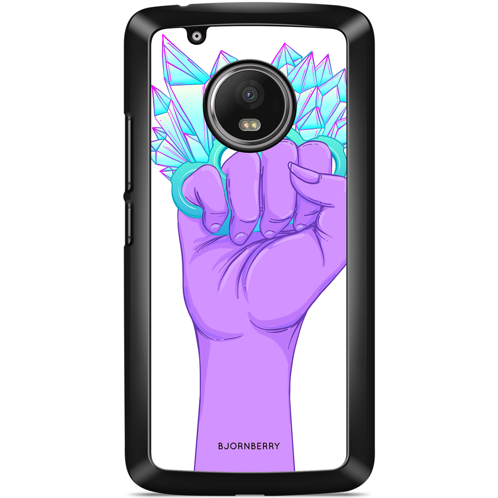 Moto G5 Plus Case - Crystal Knuckles