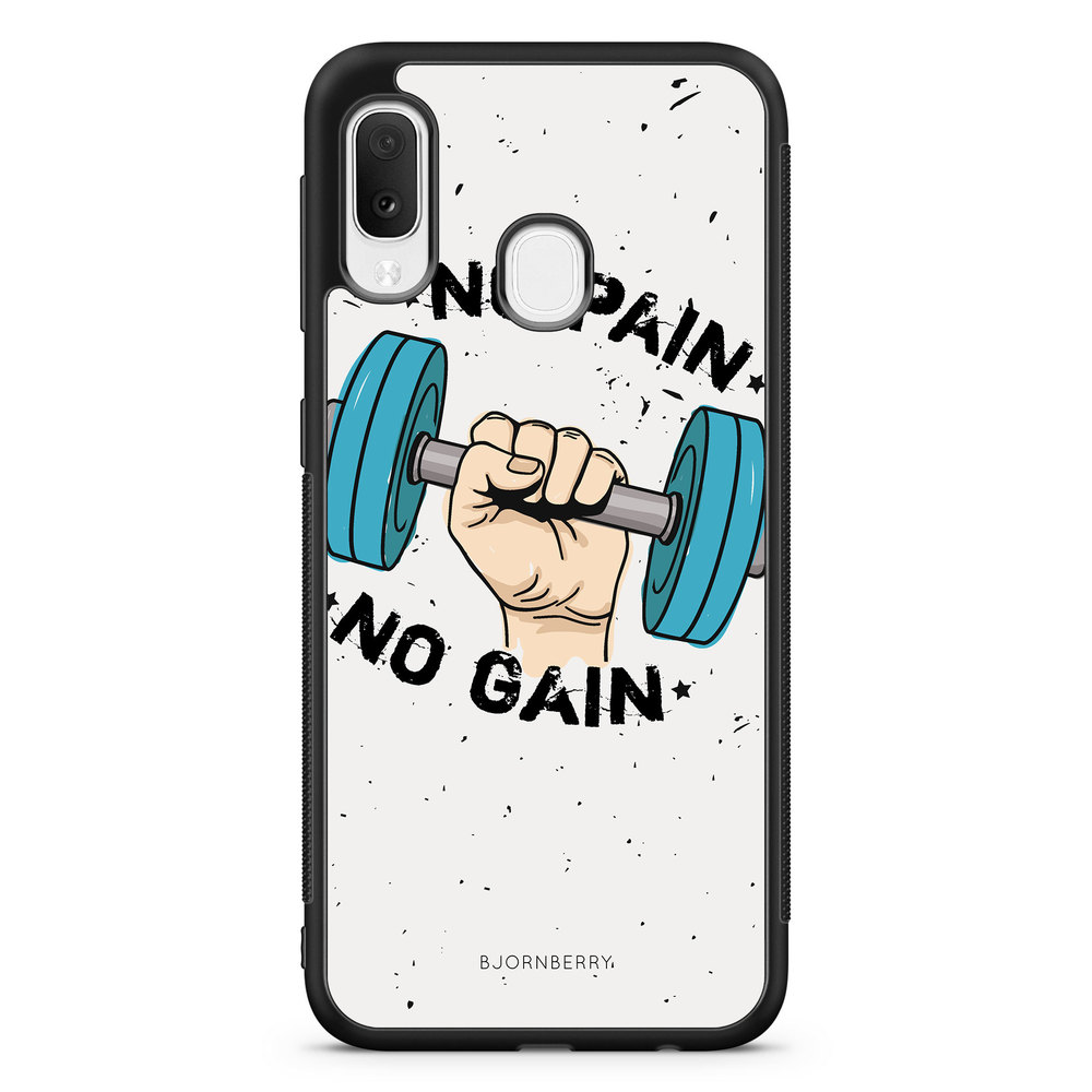 Samsung Galaxy A20e Case - No Pain No Gain
