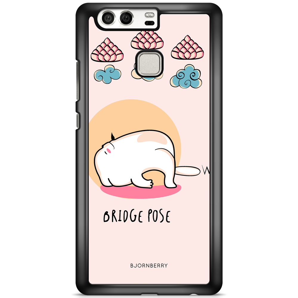 Huawei P9 Plus Case - Yoga Cat Bridge Pose