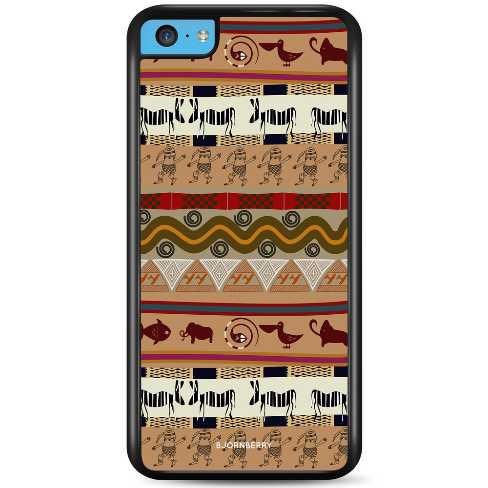 iPhone 5C Case - Animal Aztec