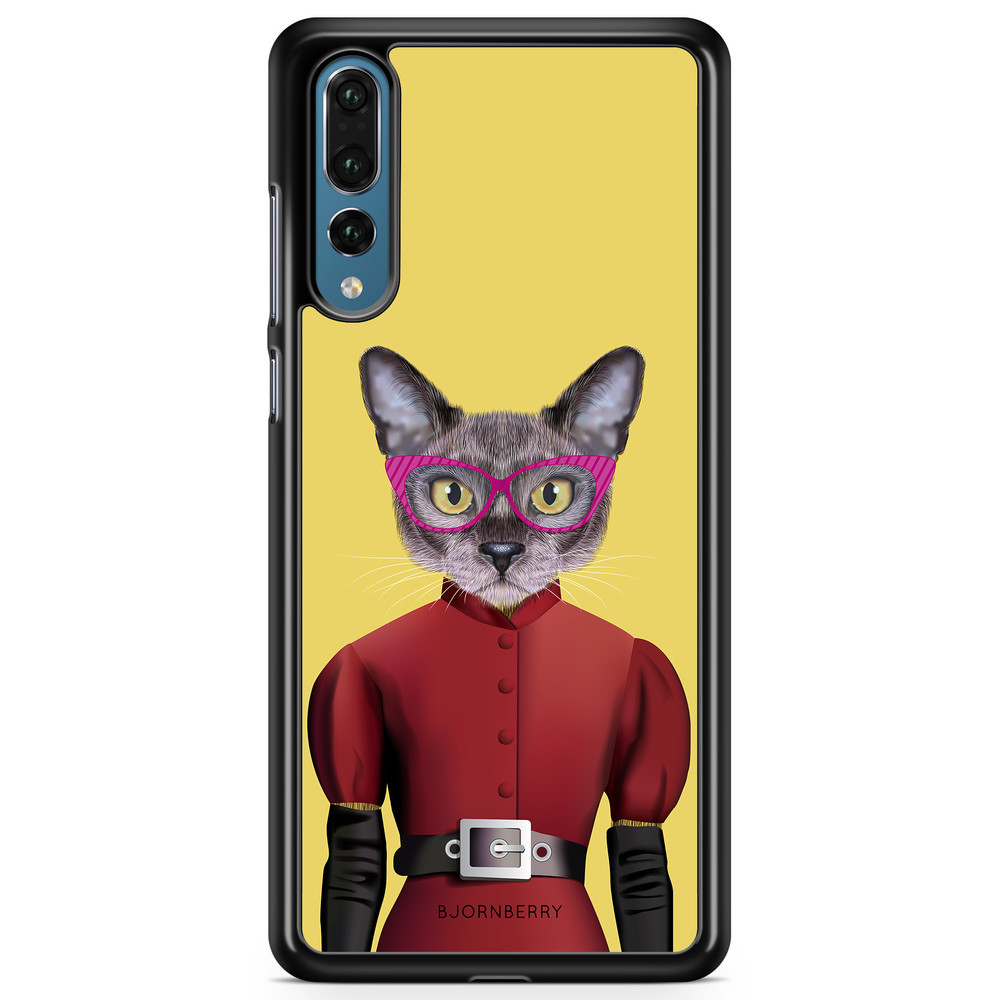 Huawei P20 Pro Case - Hipster Cat